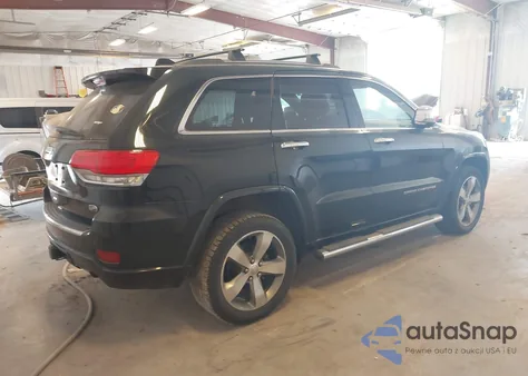 2014 Jeep Grand Cherokee Overland z USA, uszkodzony, nr VIN 1C4RJFCG3EC171881